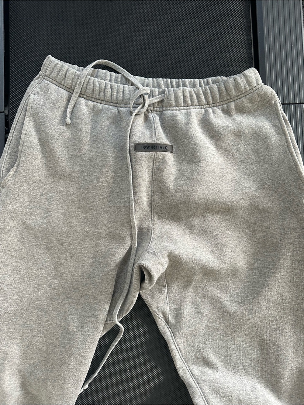 Essentials Men’s Light Grey Drawstring Joggers